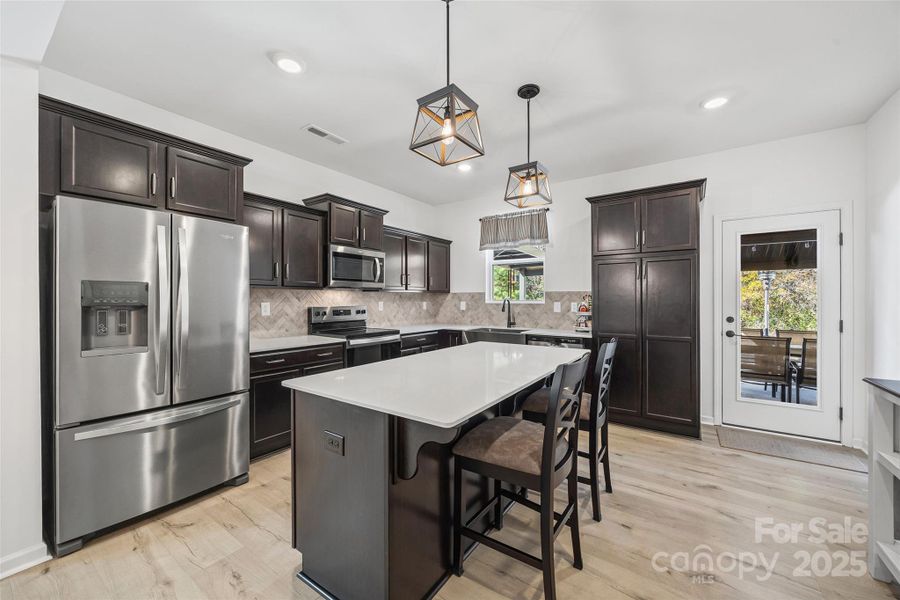 Furnished interior view inside a new home in , York (Image 5).