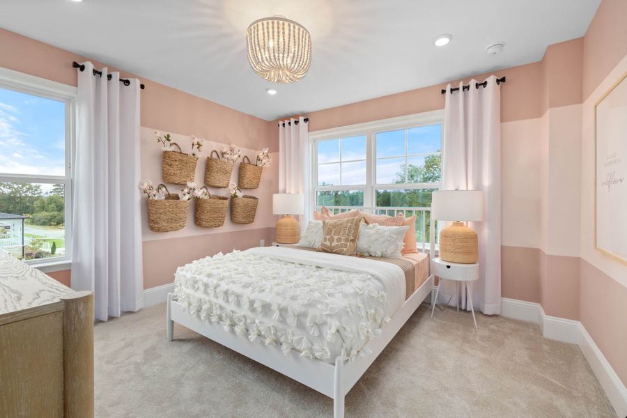 Representative furnished interior of a home built from the Willwood by Pulte Homes in Everbrook, Angier (Image 11).