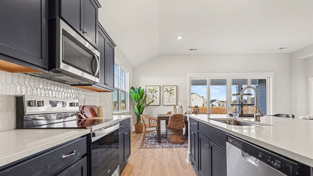 Furnished interior view inside a new home in Auberon Woods, Conway (Image 8).