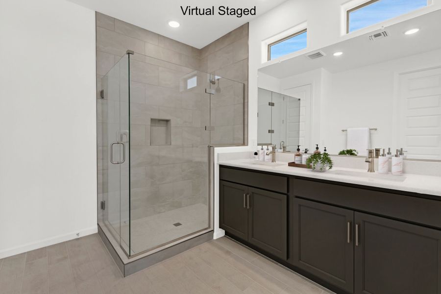 Furnished interior view inside a new home in Montelena, Marana (Image 9).