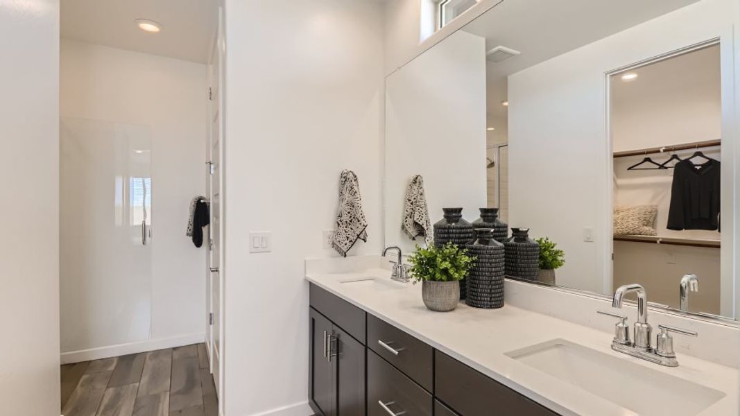 Furnished interior in a model home at Asante: Discovery 2.1 & 2.13 in Surprise (Image 26).