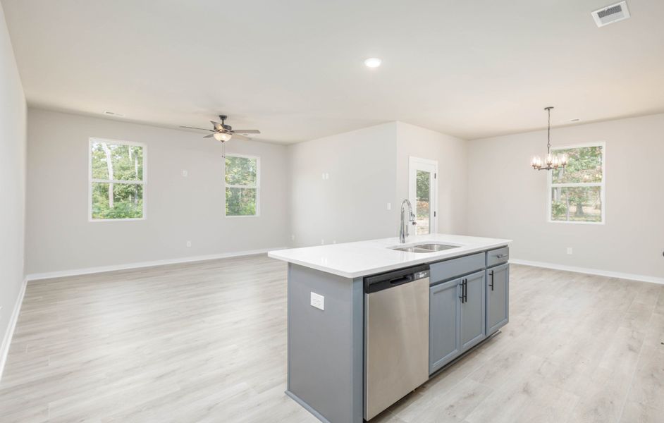 Furnished interior view inside a new home in Woodland Farms, Dickson (Image 6).