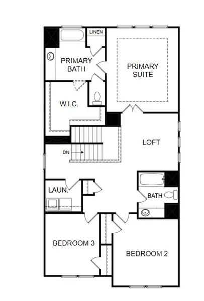 2D floor plan layout for the Cambridge by Piedmont Residential in Castleberry Pointe, Dawsonville, GA (Image 3). 2D floor plan layout for the Cambridge by Piedmont Residential in Castleberry Pointe, Dawsonville, GA (Image 3).