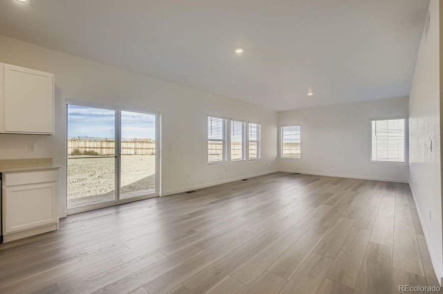 Spacious, unfurnished interior of a new home in Ledge Rock: The Camden Collection, Johnstown (Image 12). Spacious, unfurnished interior of a new home in Ledge Rock: The Camden Collection, Johnstown (Image 12).