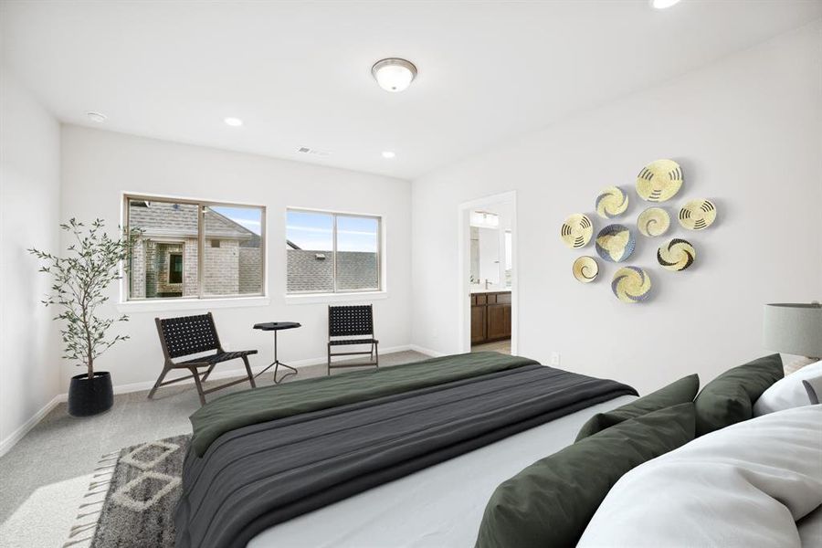 Furnished interior view inside a new home in Talia – Cottage Series, Mesquite (Image 7).