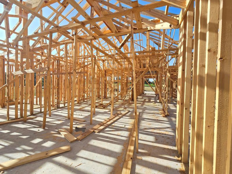 In-progress construction of a new home in , Missouri City, TX (Image 9).