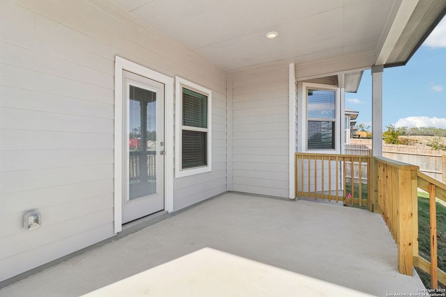 Exterior details and patio area of a home in Remington Ranch, San Antonio (Image 21). Exterior details and patio area of a home in Remington Ranch, San Antonio (Image 21).