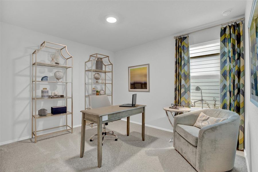 Furnished interior view inside a new home in Southgrove, Kyle (Image 12). Furnished interior view inside a new home in Southgrove, Kyle (Image 12).