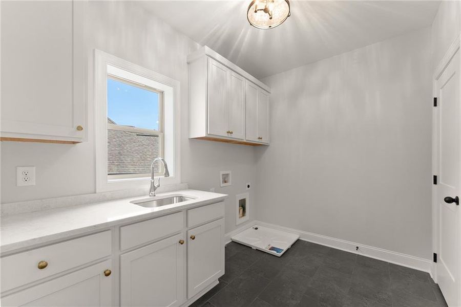 Furnished interior view inside a new home in , Flowery Branch (Image 19).