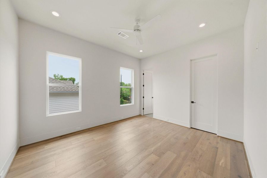 Another nice-sized bedroom. All located on the second floor.