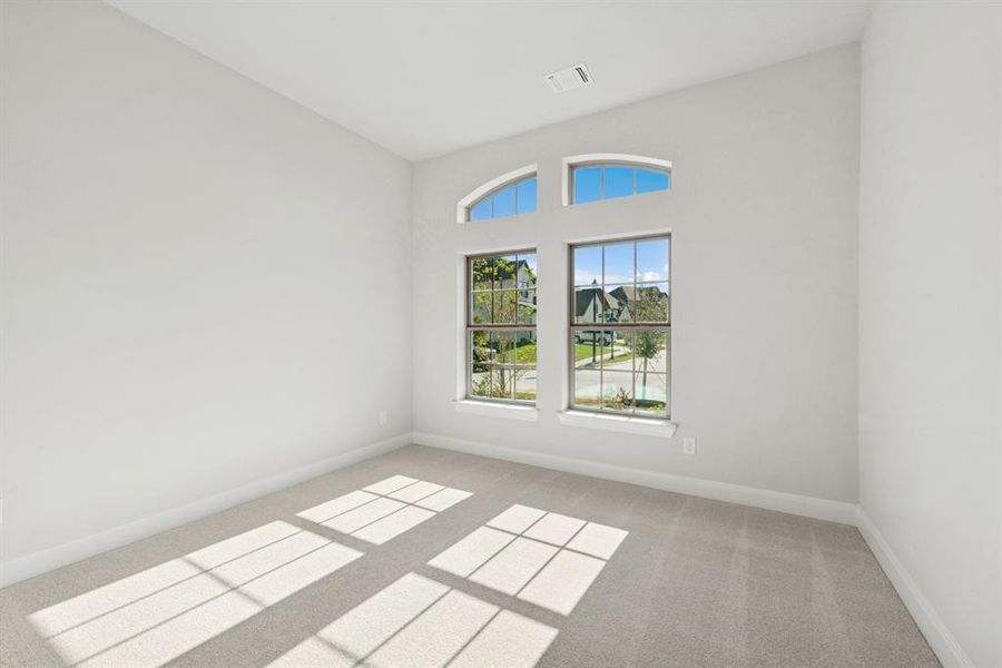 Spacious, unfurnished interior of a new home in South Pointe  Cottage Series, Mansfield (Image 28).