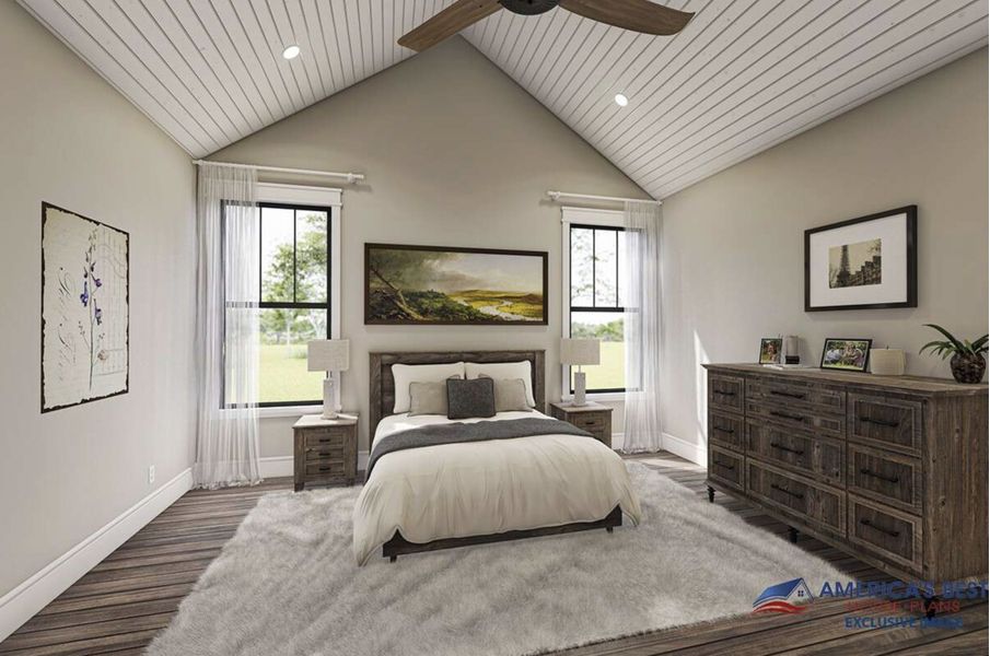 Representative furnished interior of a home built from the Mabelle 1 by Zeal Home Builders in Echo Grove, Poolville (Image 7).