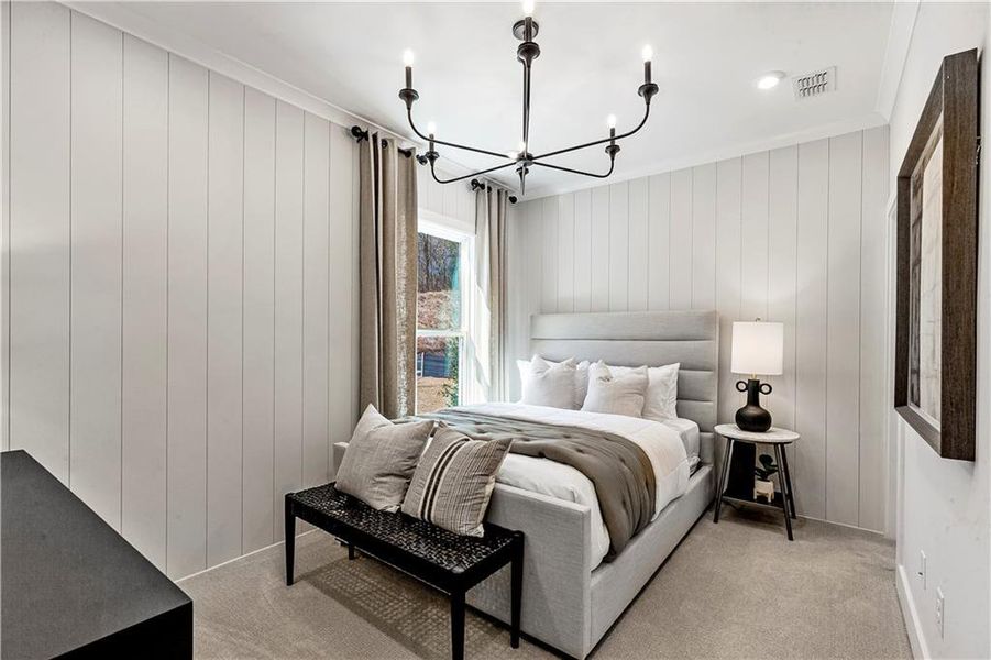 Furnished interior view inside a new home in Berkeley Mill, Cumming (Image 3).