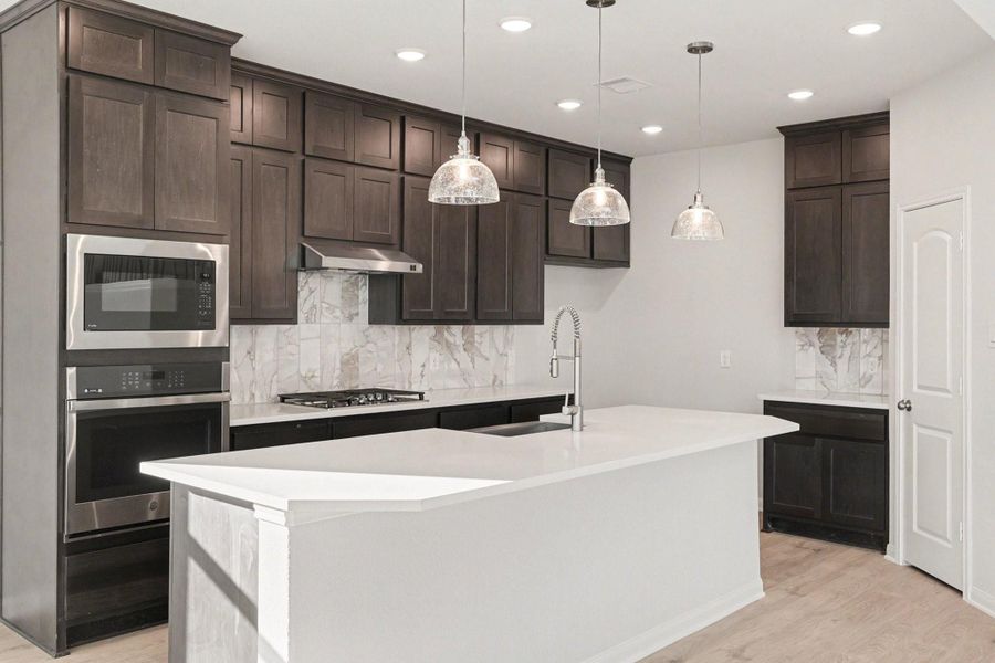 Furnished interior view inside a new home in Rose Hill Estates, Willis (Image 8).