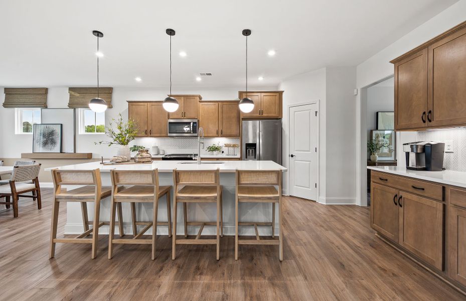 Furnished interior view inside a new home in Berkeley Mill, Cumming (Image 25).