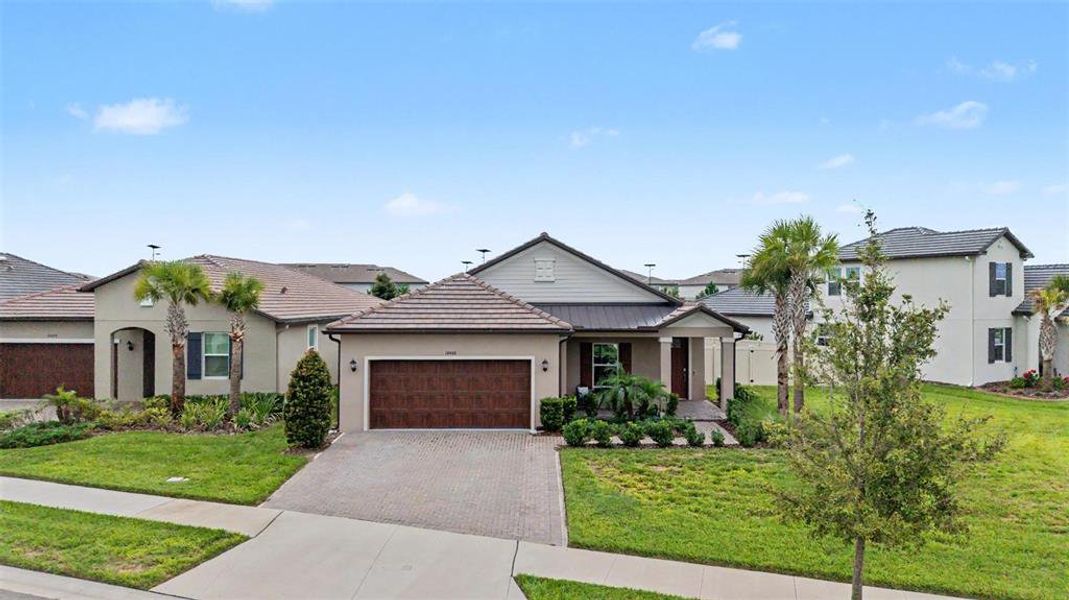 Front exterior of a new home in , San Antonio, FL, highlighting curb appeal (Image 26).