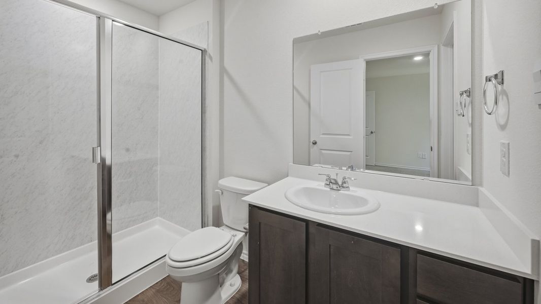 Representative furnished interior of a home built from the Catalina by D.R. Horton in Arbor Trails South, Princeton (Image 8).