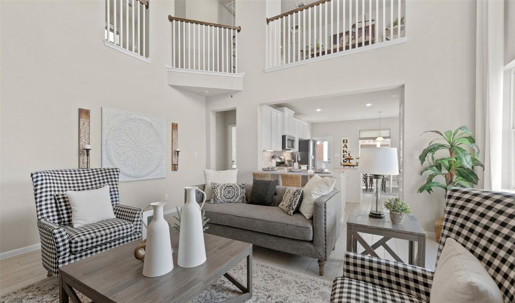 Cozy great room (*Photo not of actual home and used for illustration purposes only.) Cozy great room (*Photo not of actual home and used for illustration purposes only.)