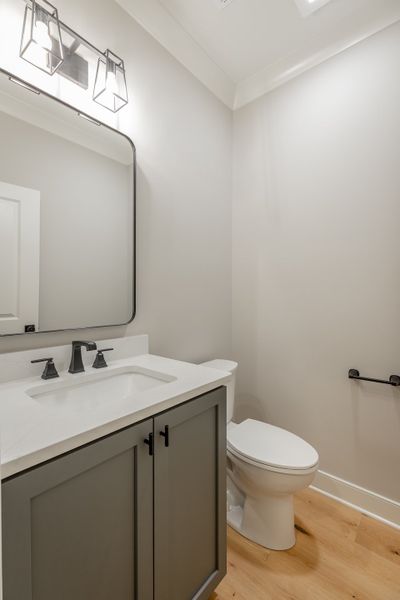 Furnished interior view inside a new home in River Gorge Ranch, Guild (Image 48).