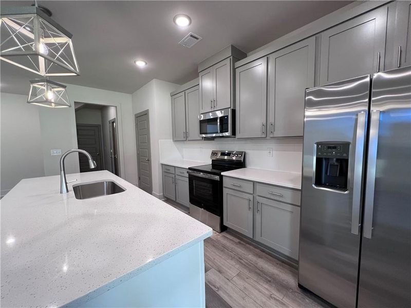 Furnished interior view inside a new home in , Norcross (Image 10).