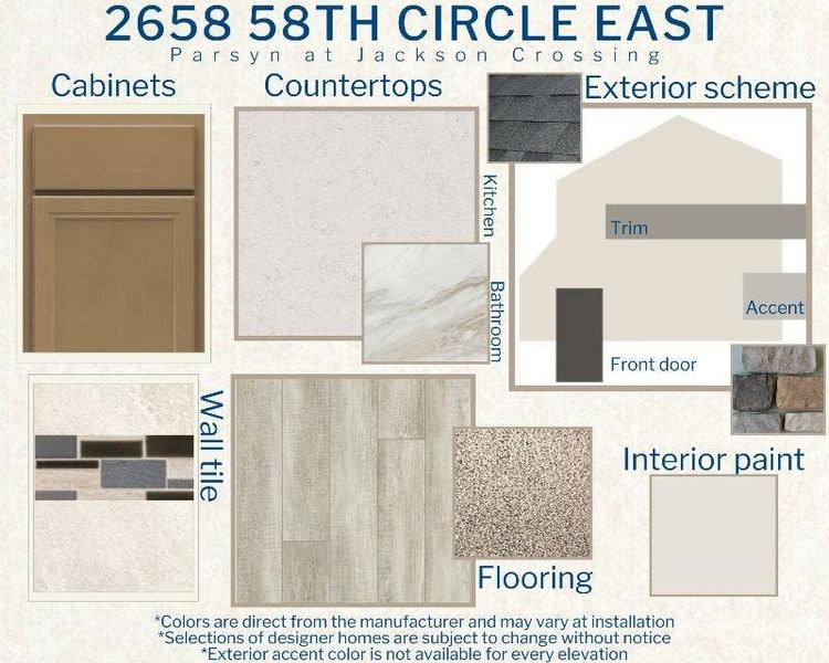 Parsyn - Colors for this home Parsyn - Colors for this home