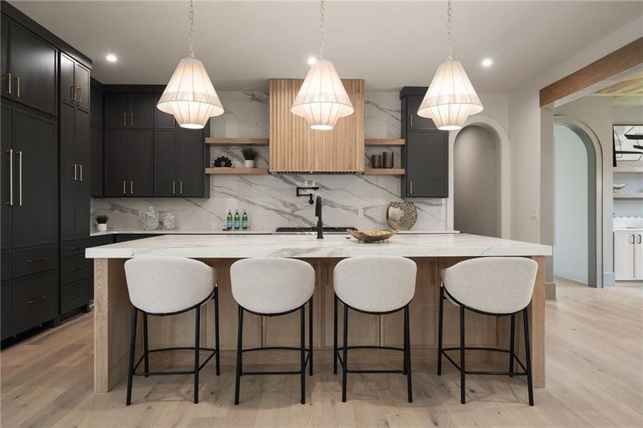 Furnished interior view inside a new home in , Roswell (Image 5).