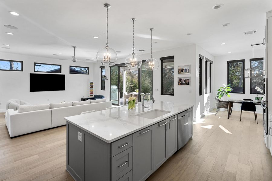 Furnished interior view inside a new home in , Austin (Image 9).