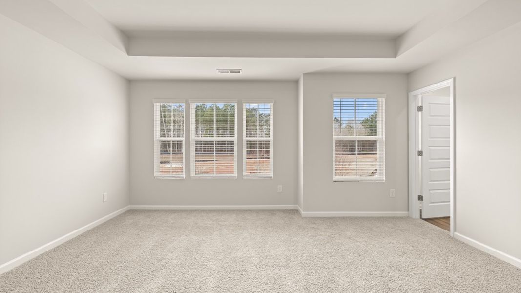 Representative unfurnished interior of a home built from the Ashmore by D.R. Horton in Brookland Commons, Monroe (Image 22).