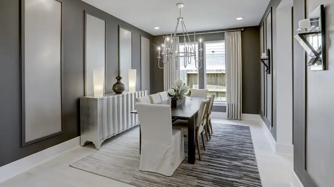 Furnished interior view inside a new home in Candela, Richmond (Image 4).