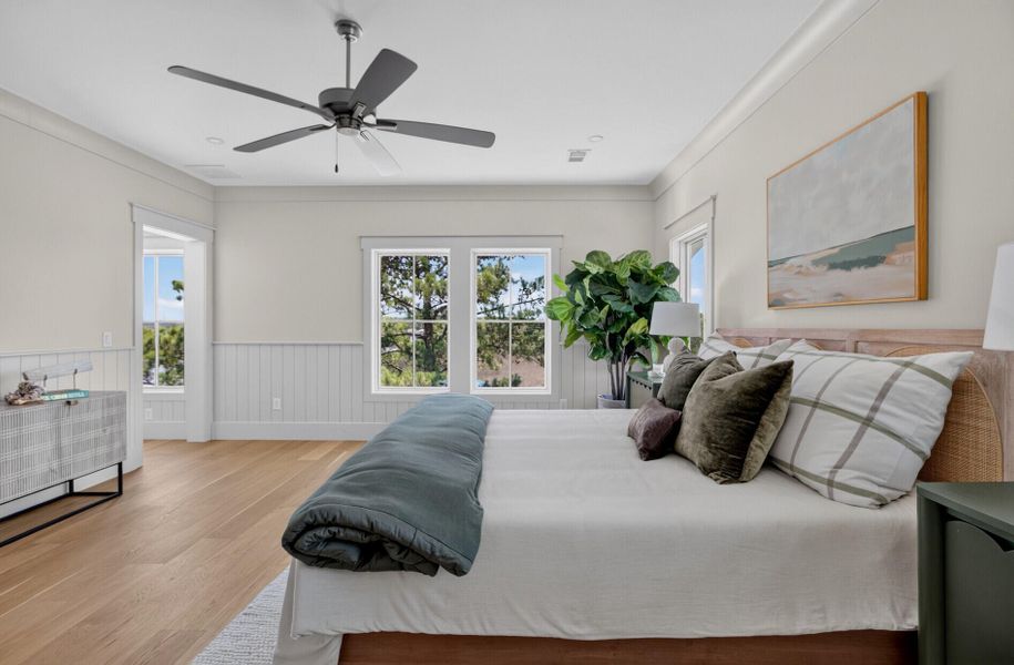 Furnished interior view inside a new home in , Johns Island (Image 54).