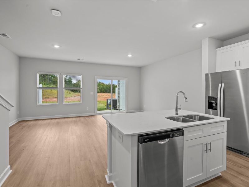 Furnished interior view inside a new home in Northbrook Village Townes, Taylors (Image 3).