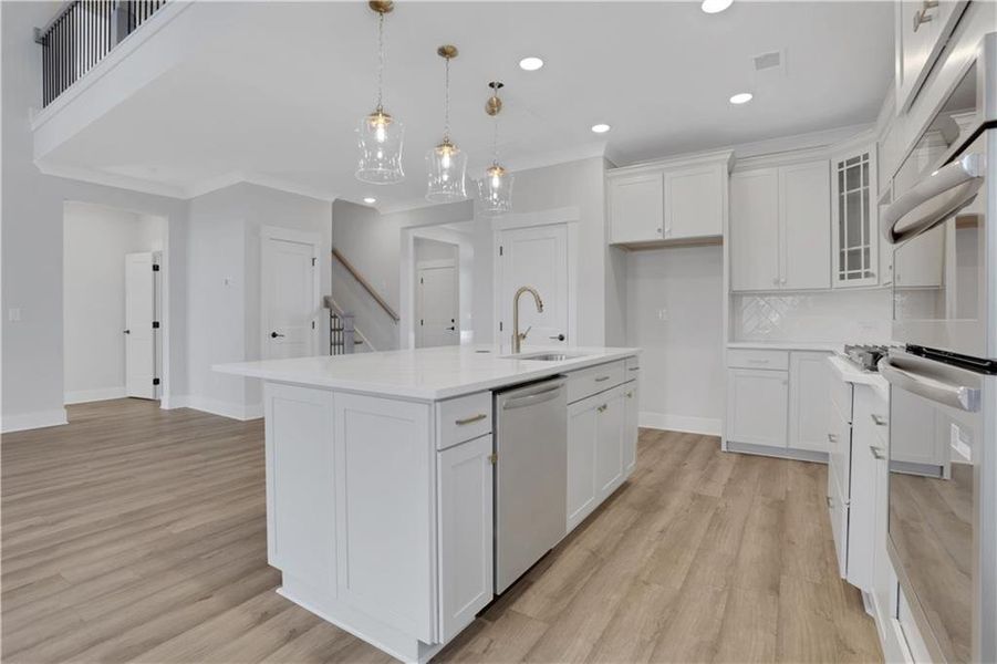 Furnished interior view inside a new home in Marble Tree, Ball Ground (Image 9).