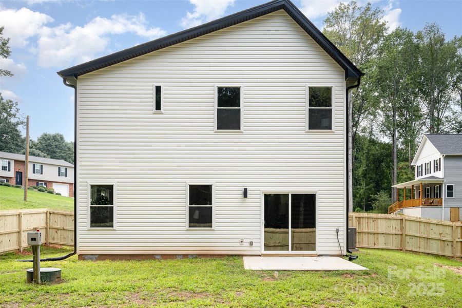 Front exterior of a new home in , Hickory, NC, highlighting curb appeal (Image 2).