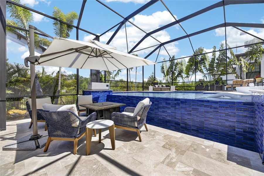 Exterior details and patio area of a home in SouthShore Yacht Club, Ruskin (Image 27).