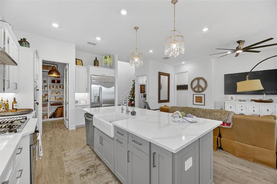 Furnished interior view inside a new home in SouthShore Yacht Club: Somerset Preserve, Ruskin (Image 47).