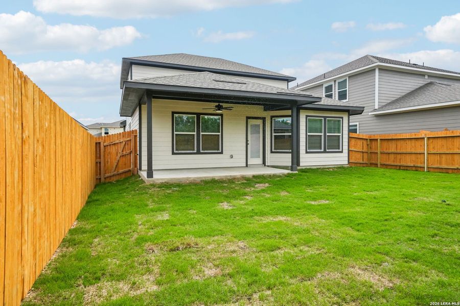 Exterior details and patio area of a home in Stetson Ridge, Marion (Image 25).