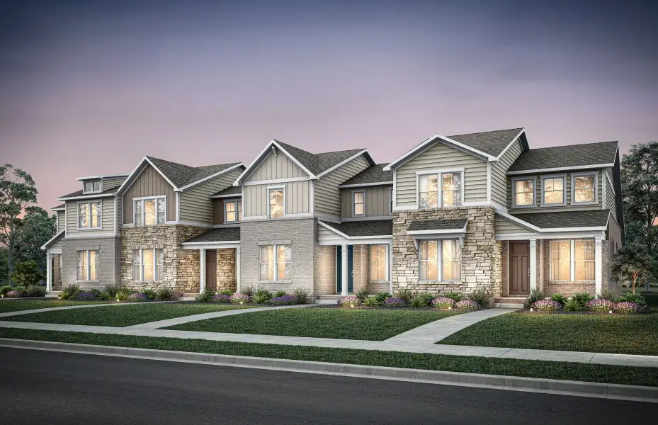 Representative exterior photo of a completed home built from the Canberra by Pulte Homes in Bradshaw Farms Reserve, Mount Juliet, TN (Image 17). Representative exterior photo of a completed home built from the Canberra by Pulte Homes in Bradshaw Farms Reserve, Mount Juliet, TN (Image 17).