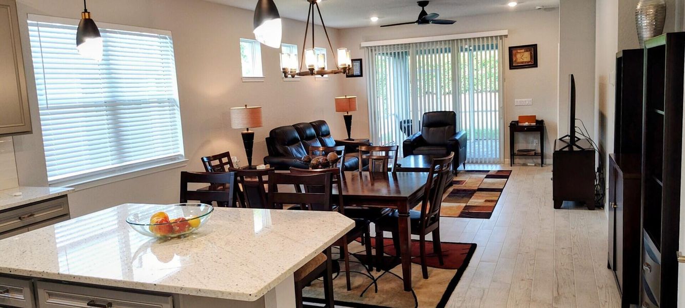 Furnished interior view inside a new home in Del Webb Tradition, Port St. Lucie (Image 14).