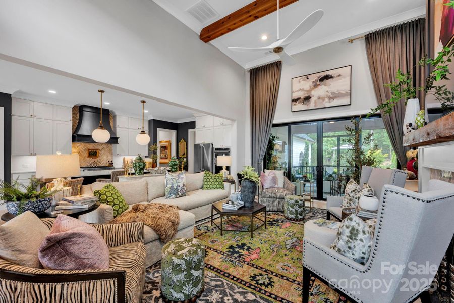 Furnished interior view inside a new home in , Davidson (Image 4).