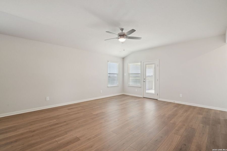 Spacious, unfurnished interior of a new home in Sagebrooke - Premier Series, San Antonio (Image 16). Spacious, unfurnished interior of a new home in Sagebrooke - Premier Series, San Antonio (Image 16).