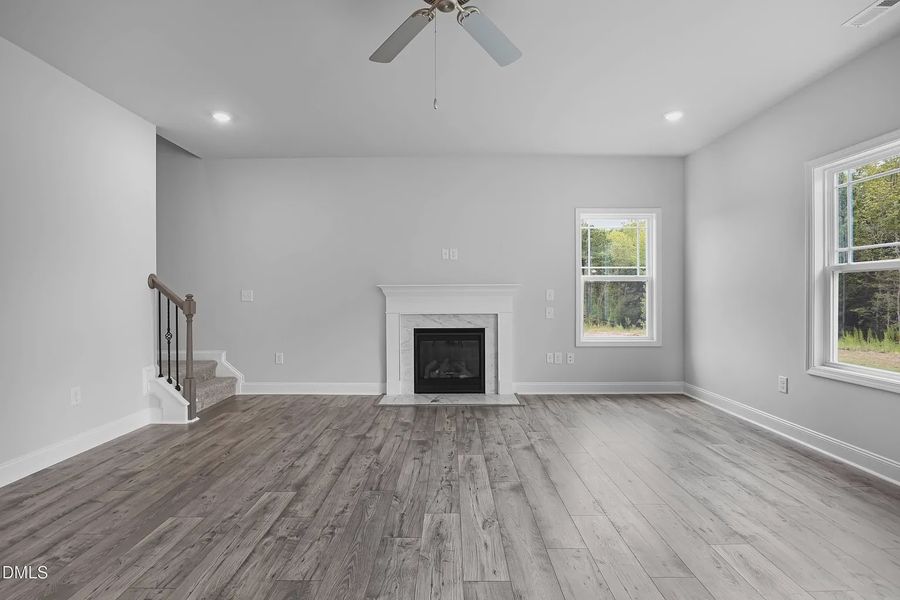 Spacious, unfurnished interior of a new home in Charlotte's Ridge, Middlesex (Image 21).