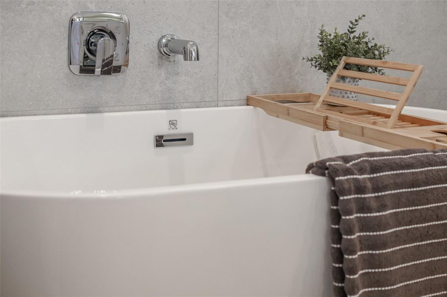 Close-up of interior finishes inside a home in , Houston (Image 41).