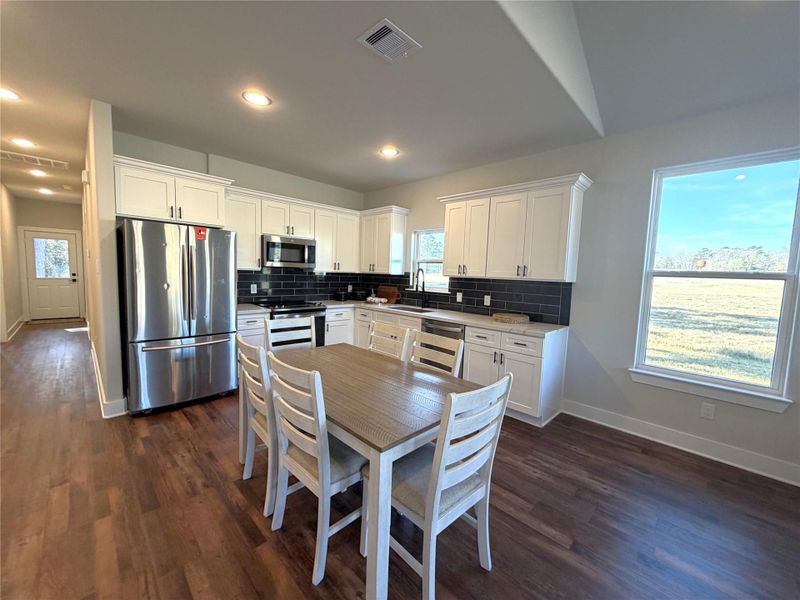 Furnished interior view inside a new home in , Trinity (Image 12).