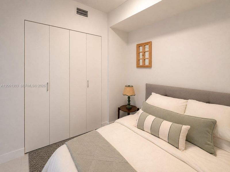 Furnished interior view inside a new home in , Miami (Image 9). Furnished interior view inside a new home in , Miami (Image 9).