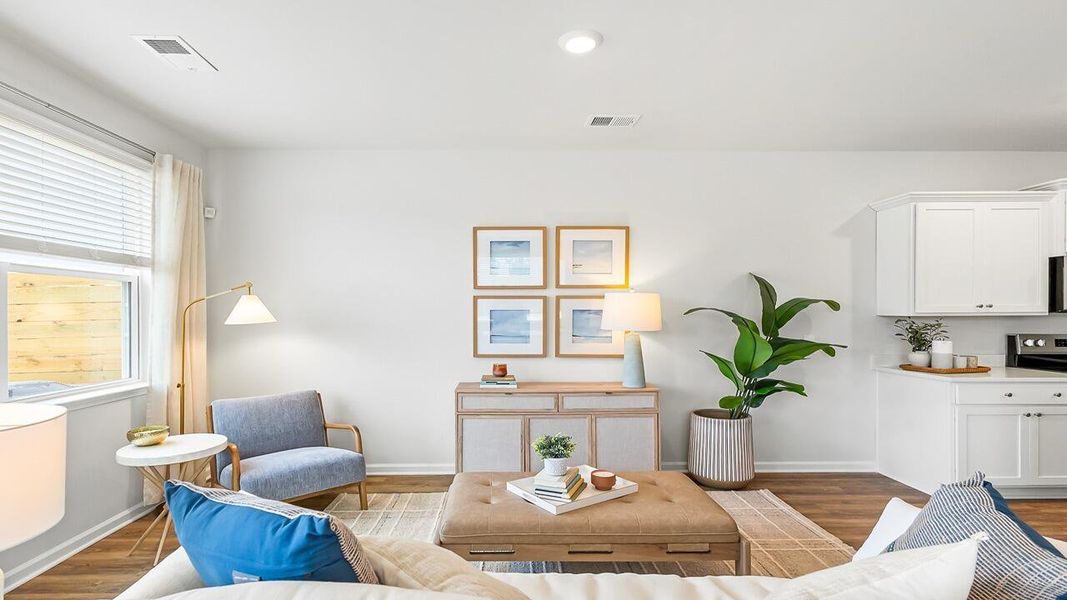 Furnished interior view inside a new home in The Crossing at St. James, Goose Creek (Image 14).