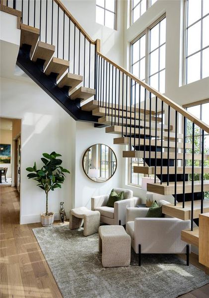 Furnished interior view inside a new home in , Southlake (Image 12).