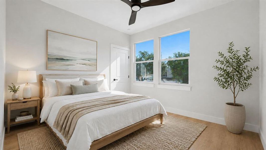 Furnished interior view inside a new home in , Tampa (Image 18).