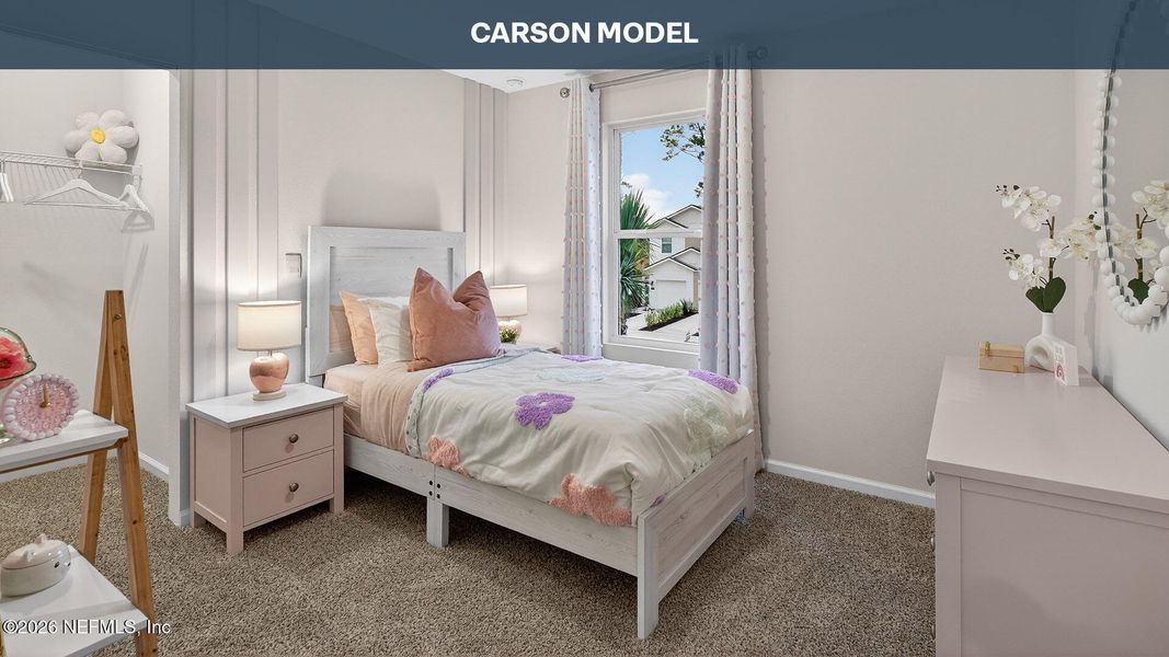 Furnished interior view inside a new home in Hansen Creek, Jacksonville (Image 16).
