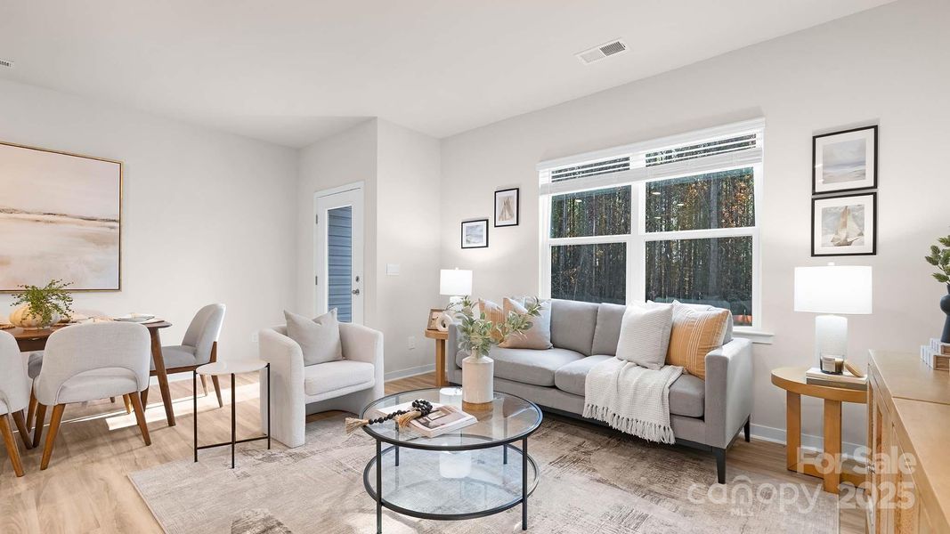 Furnished interior view inside a new home in Clark Creek Landing, Lincolnton (Image 7).