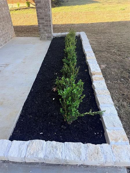 Exterior details and patio area of a home in , Bowie (Image 24). Exterior details and patio area of a home in , Bowie (Image 24).